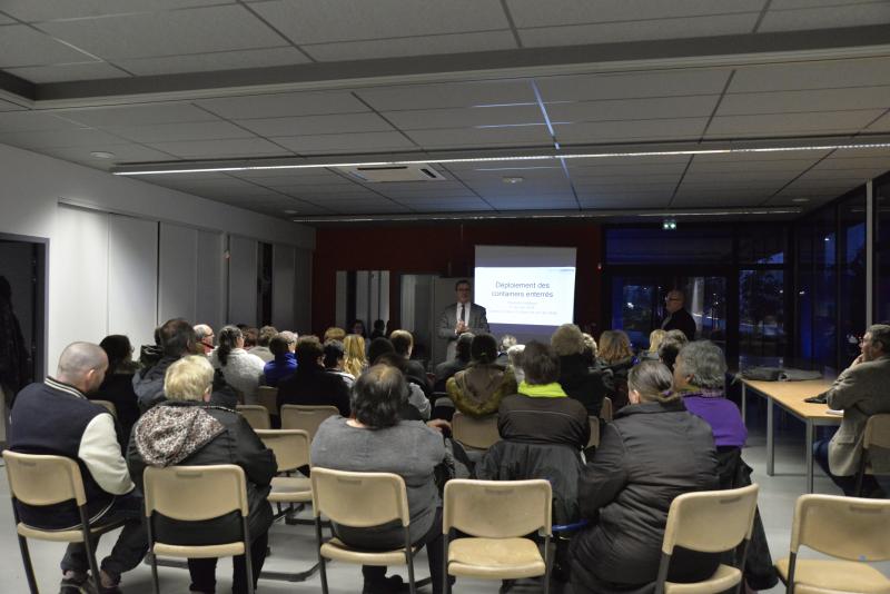 Réunion publique au Centre social et culturel Glorieux-Cité Verte