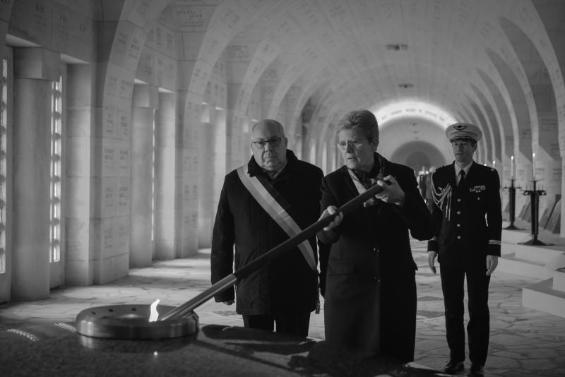 Visite officielle de Madame Geneviève DARRIEUSSECQ