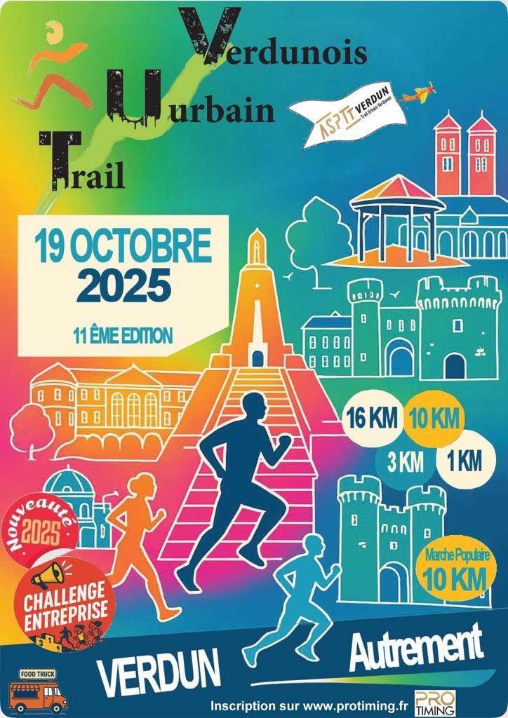11ème  Édition du Trail Urbain Verdunois