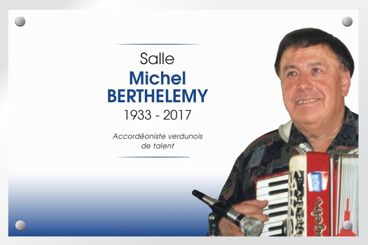 Dénomination de la salle Michel BERTHELEMY