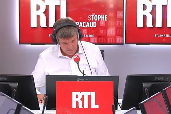 Samuel Hazard interviewé sur RTL Grand Soir