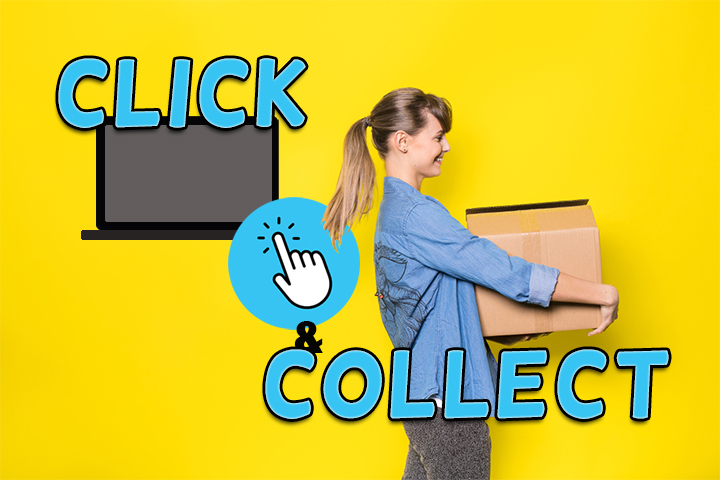 Le click and collect, pour les commerçants non autorisés à l’ouverture ou/et pour les produits dits « non essentiels »