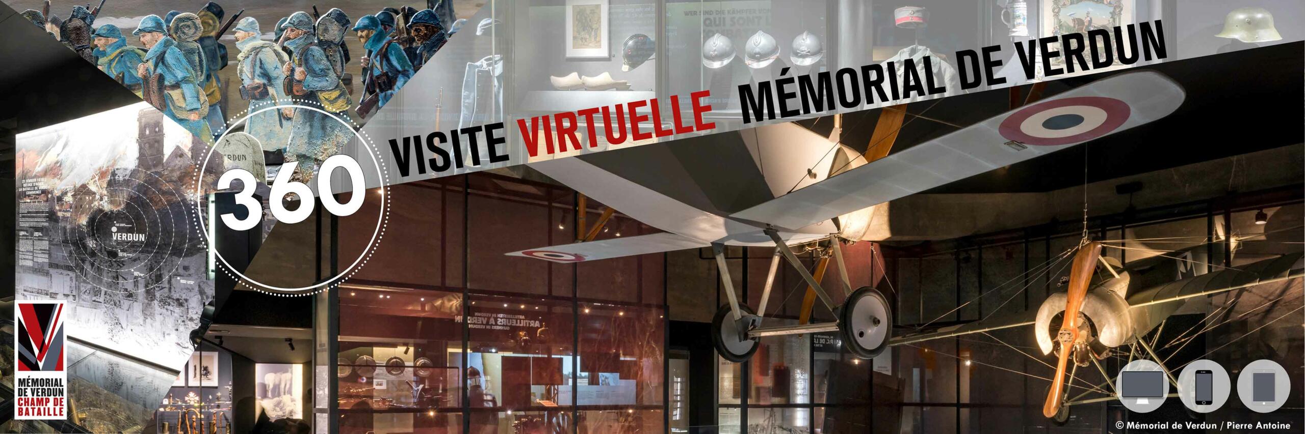 Visite virtuelle du Mémorial de Verdun