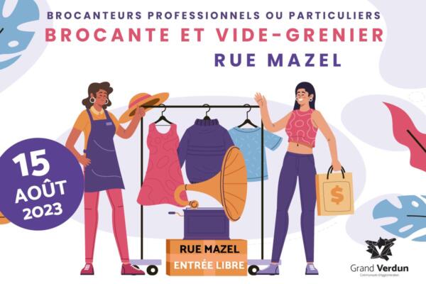 Brocante du 15 août : devenez exposant