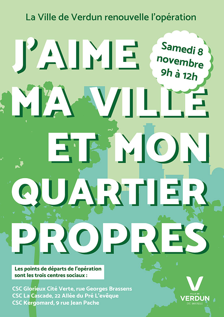 Verdun J’M ma ville et mon quartier propres !
