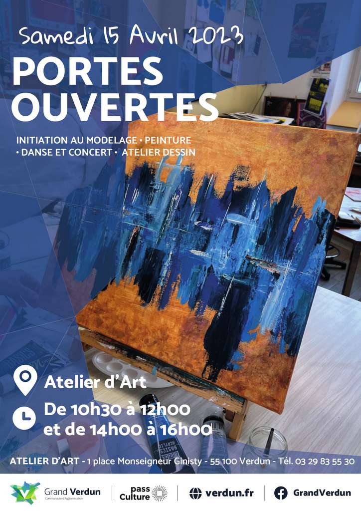 Communauté d'Agglomération du Grand VerdunL'Atelier d'Art vous ouvre ses portes Communauté d