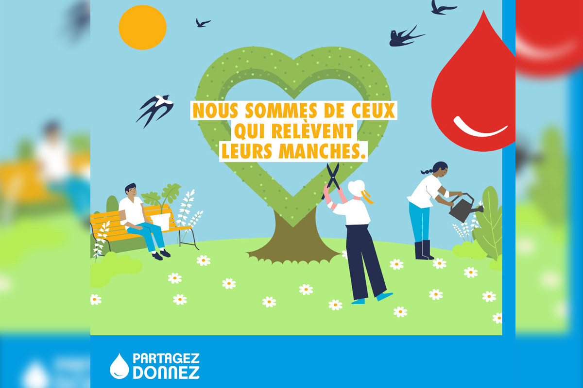 Au printemps, donnons notre sang !