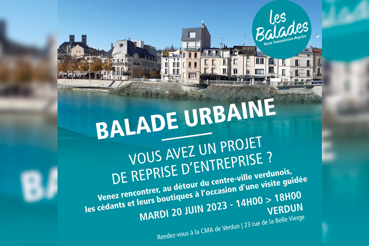 Balade Urbaine : inscrivez-vous !