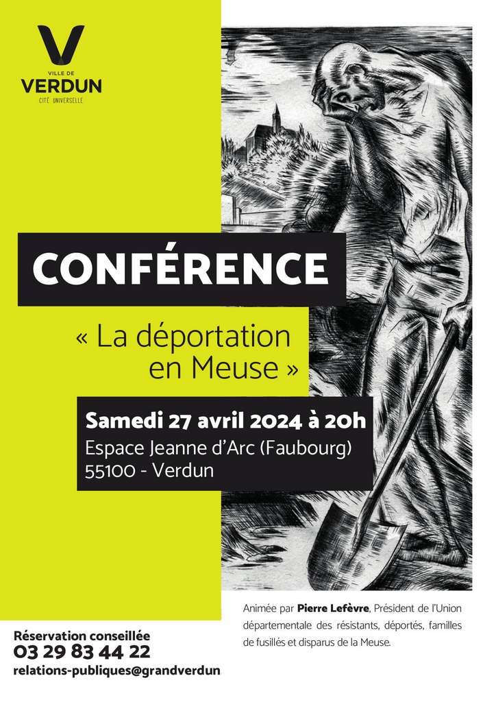 Conférence « La déportation en Meuse »