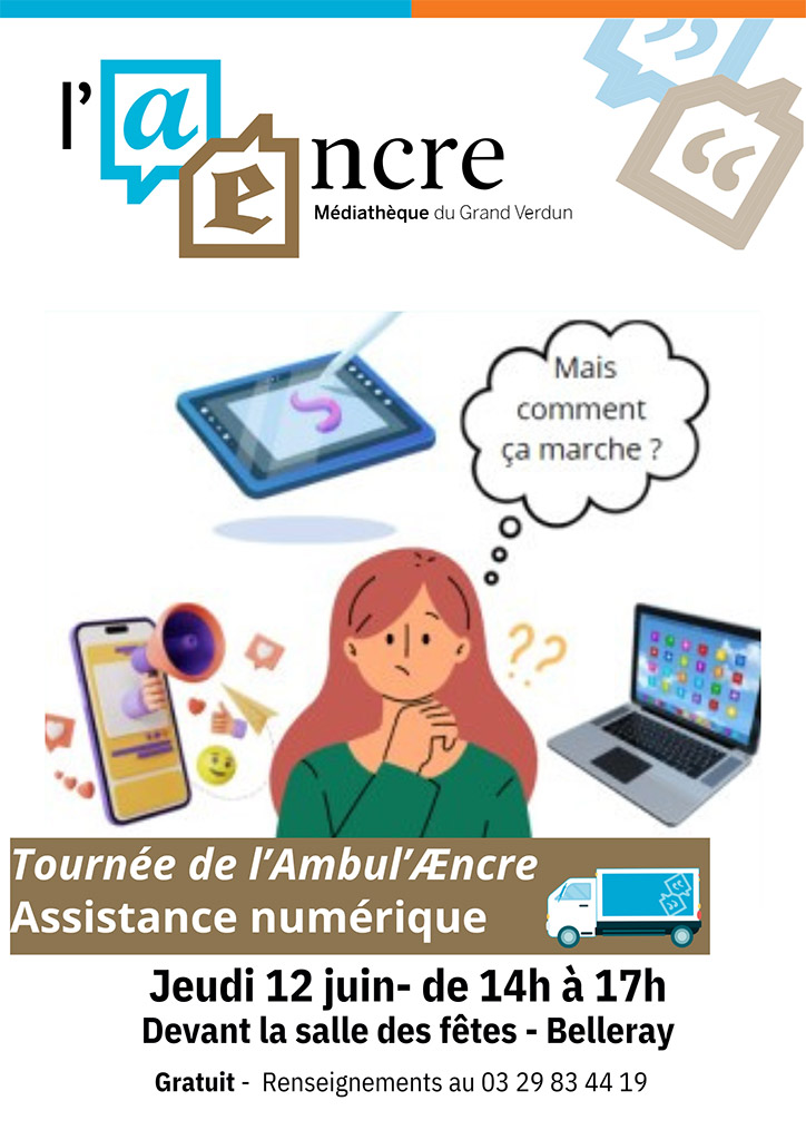 Assistance Numérique en Ambul’æncre