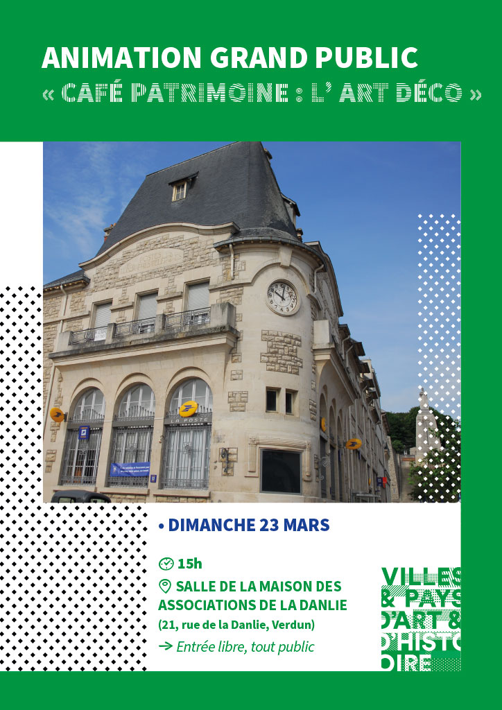 Café Patrimoine : l’Art Déco
