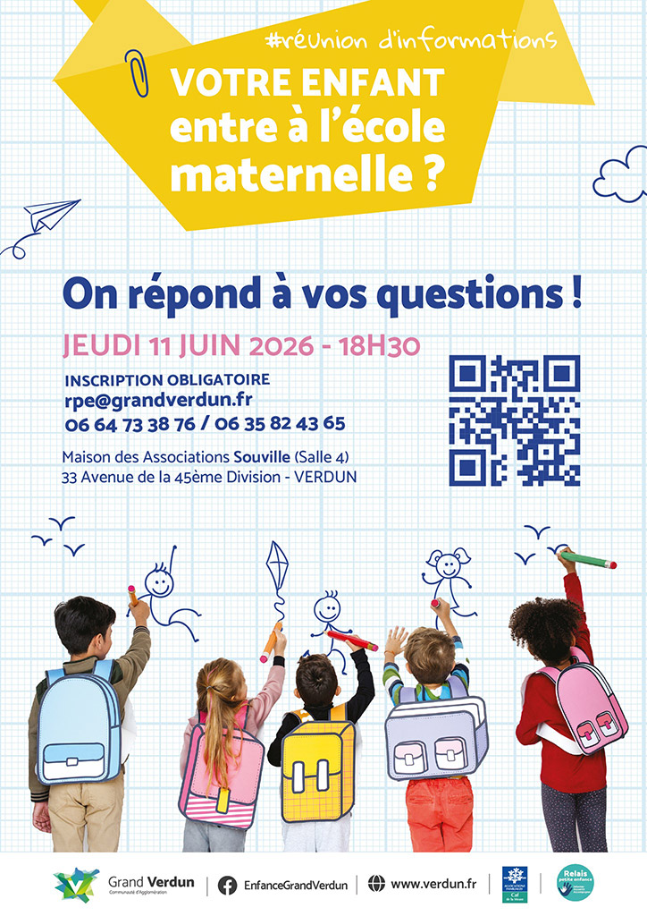 Votre enfant entre à l&rsquo;école maternelle ?