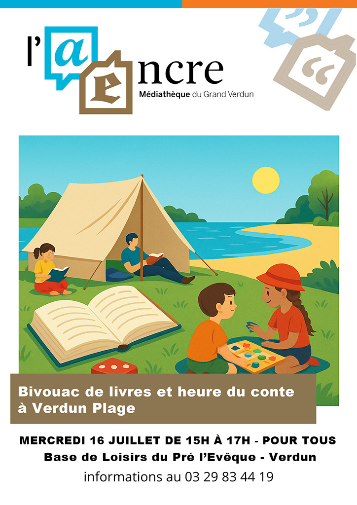 Bivouac de livres et heure du conte