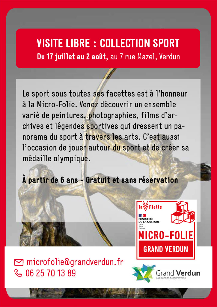 Visite libre : collection sport