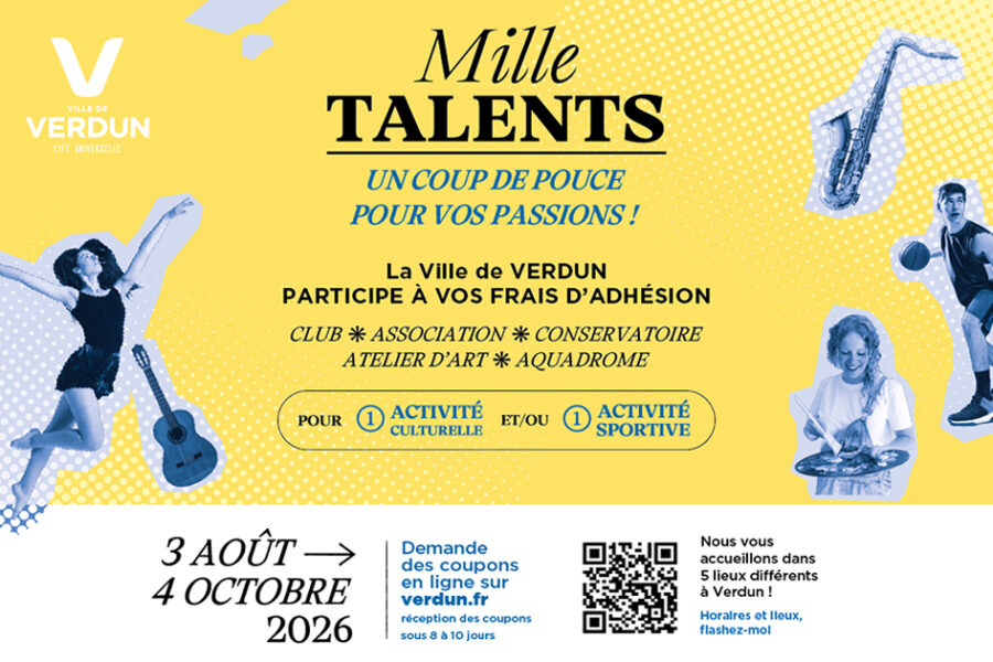 Mille Talents 2026 : le coup de pouce qui rend le sport et la culture accessibles à tous !