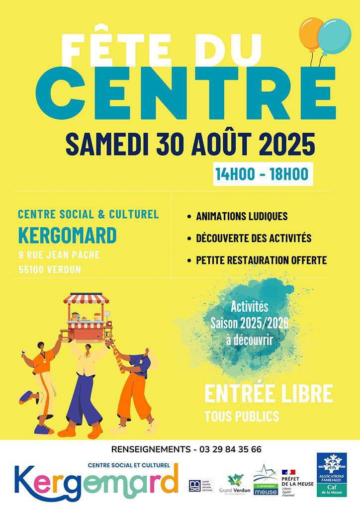 Fête du Centre Social et Culturel Kergomard