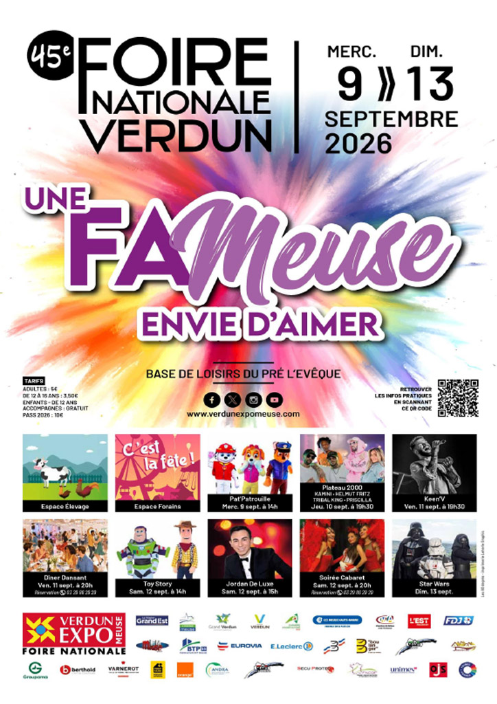 45ᵉ Foire Nationale de Verdun