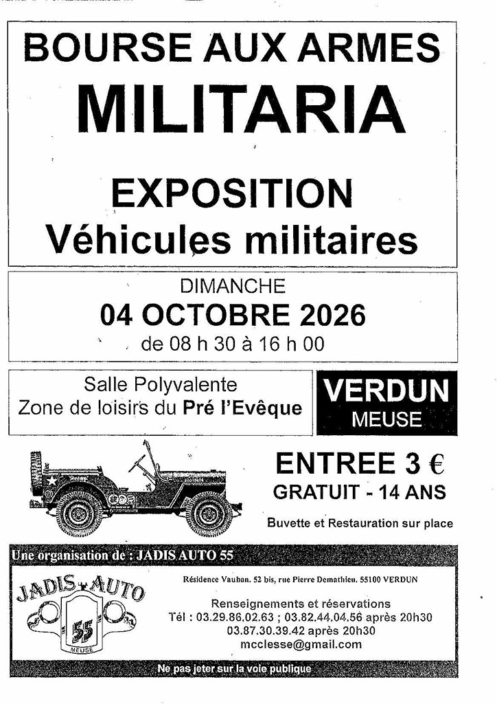 Bourse aux Armes Militaria