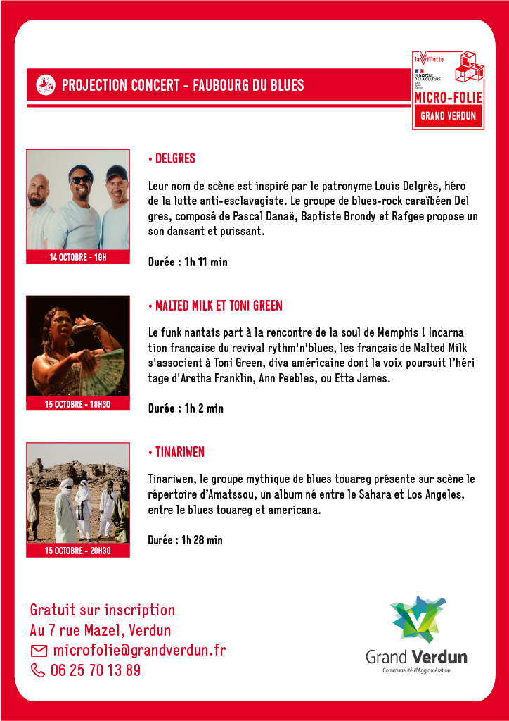 Projections Concert de blues