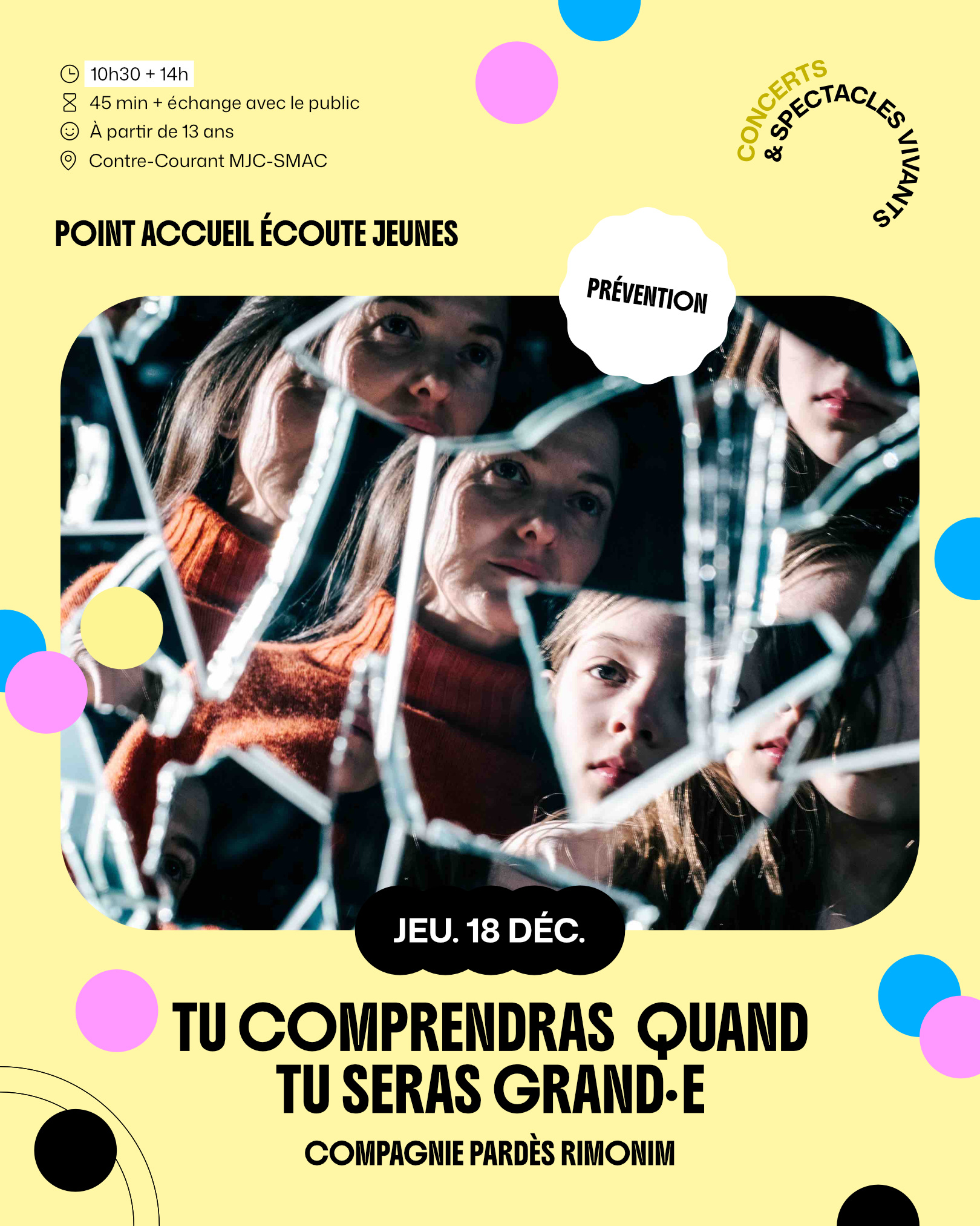 Tu comprendras quand tu seras Grand.e – Compagnie Pardès Rimonim