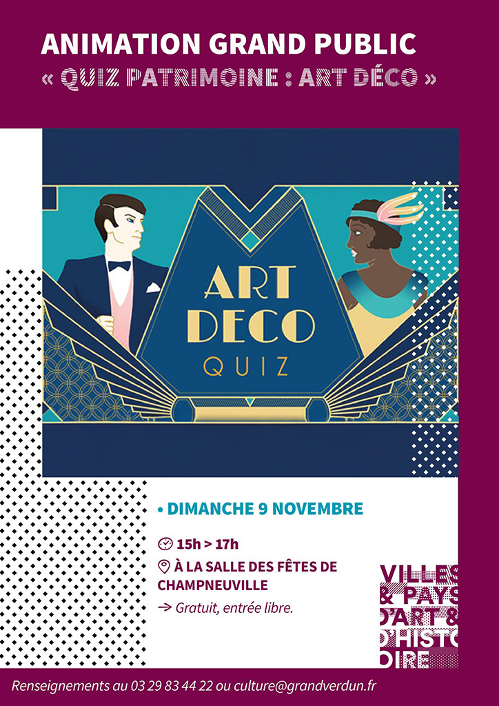 Quiz Patrimoine : l’Art Déco à l’honneur !