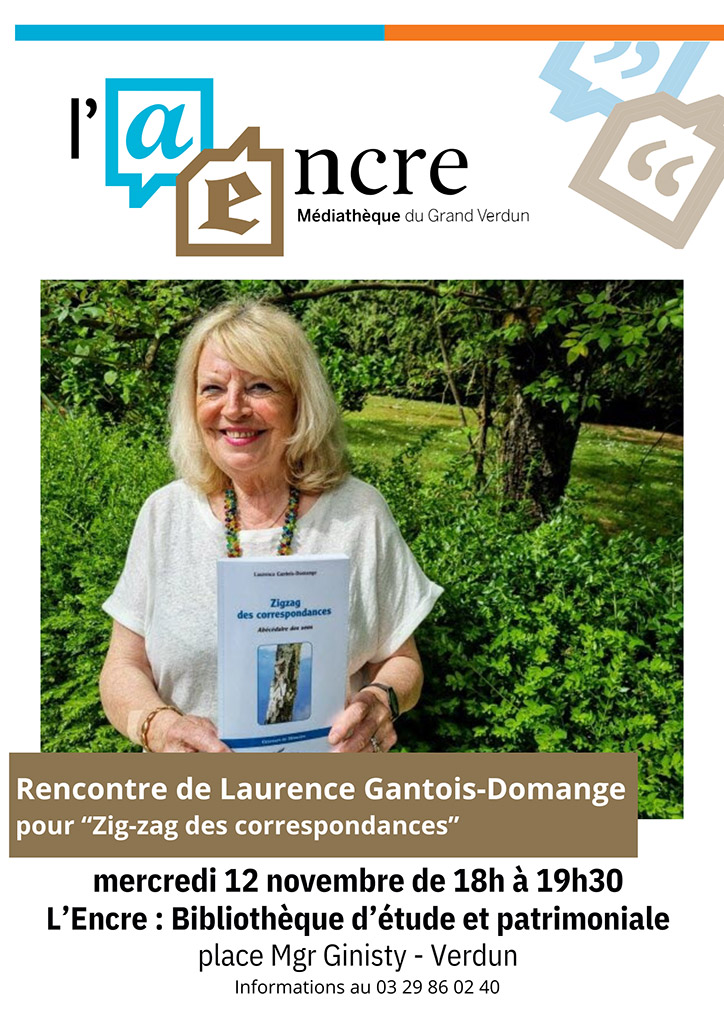 Rencontre d’autrice : Laurence Gantois-Domange