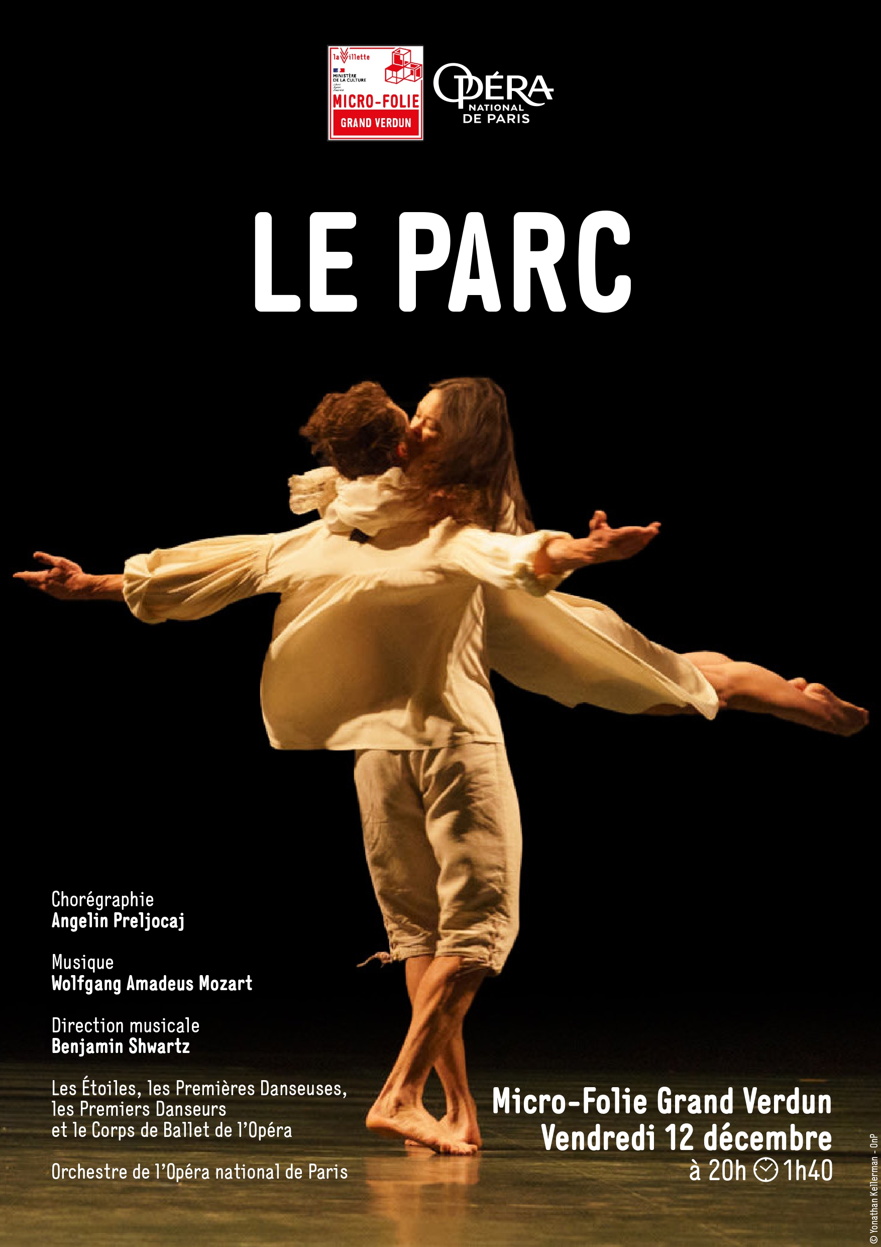 Soirée d’exception Micro-Folie : Diffusion du ballet Le Parc