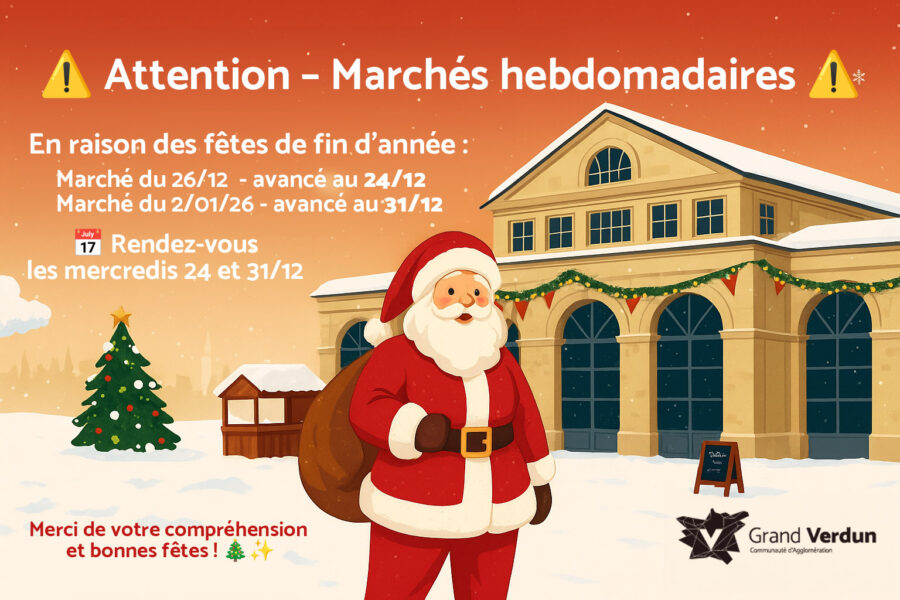 Information – Marchés hebdomadaires