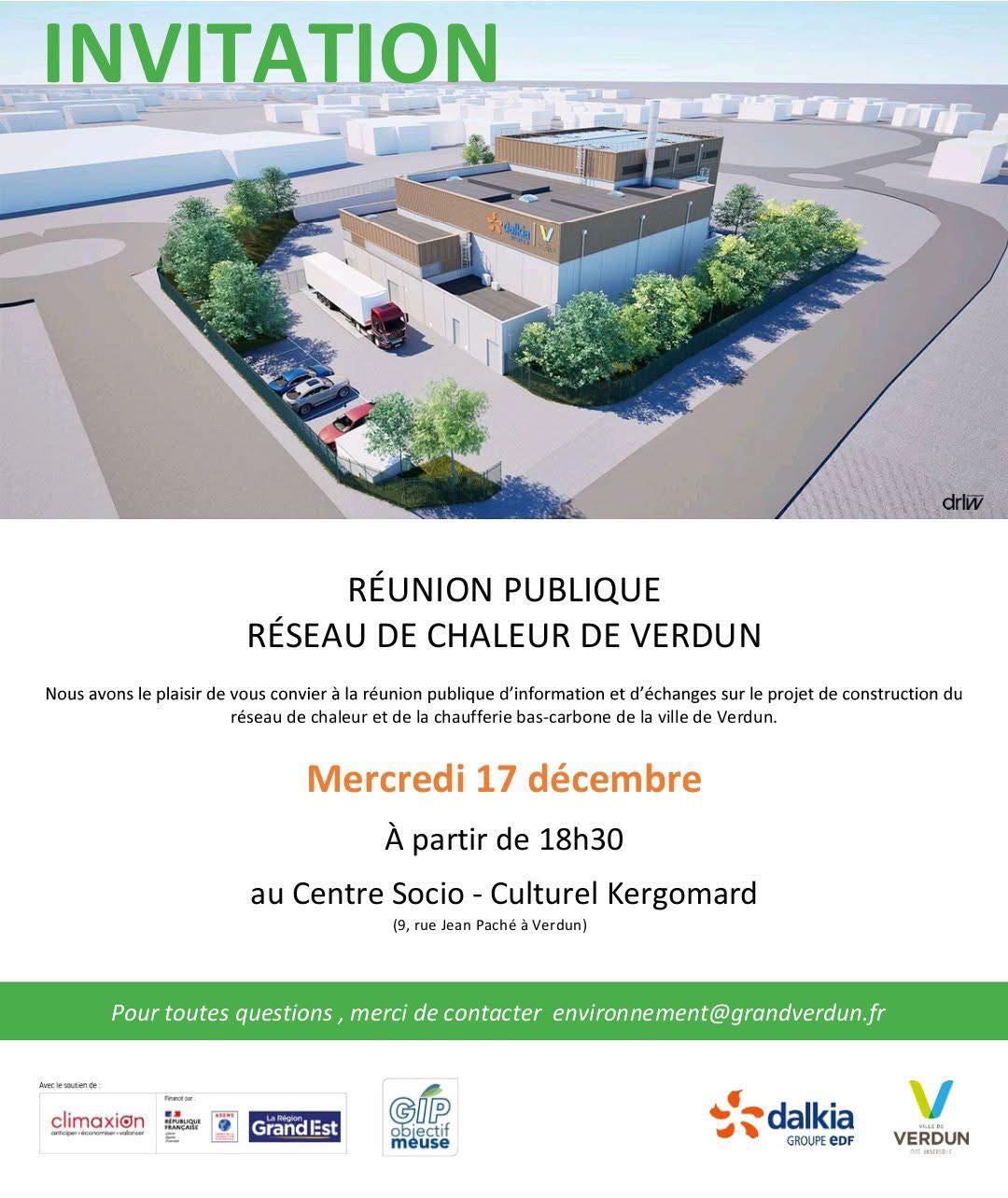 Réunion publique – réseau de chaleur