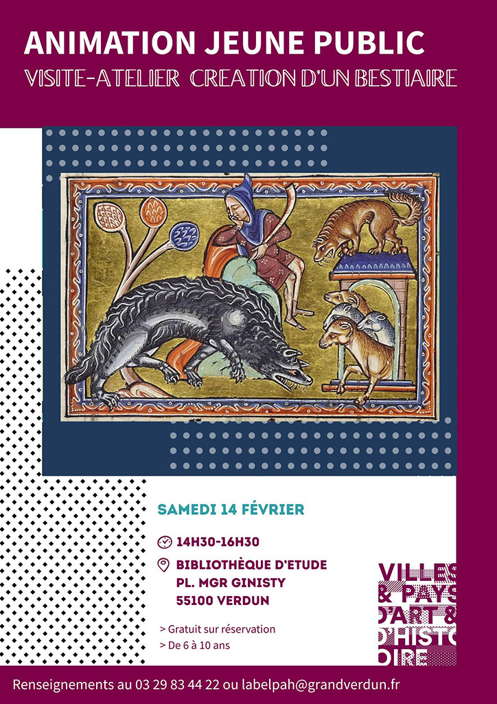 Visite atelier – crée ton bestiaire !