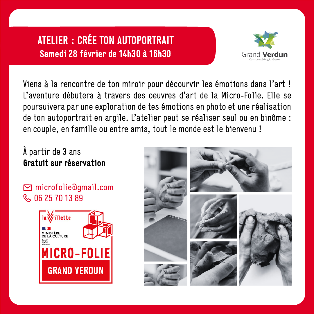 Atelier créatif : Crée ton autoportrait