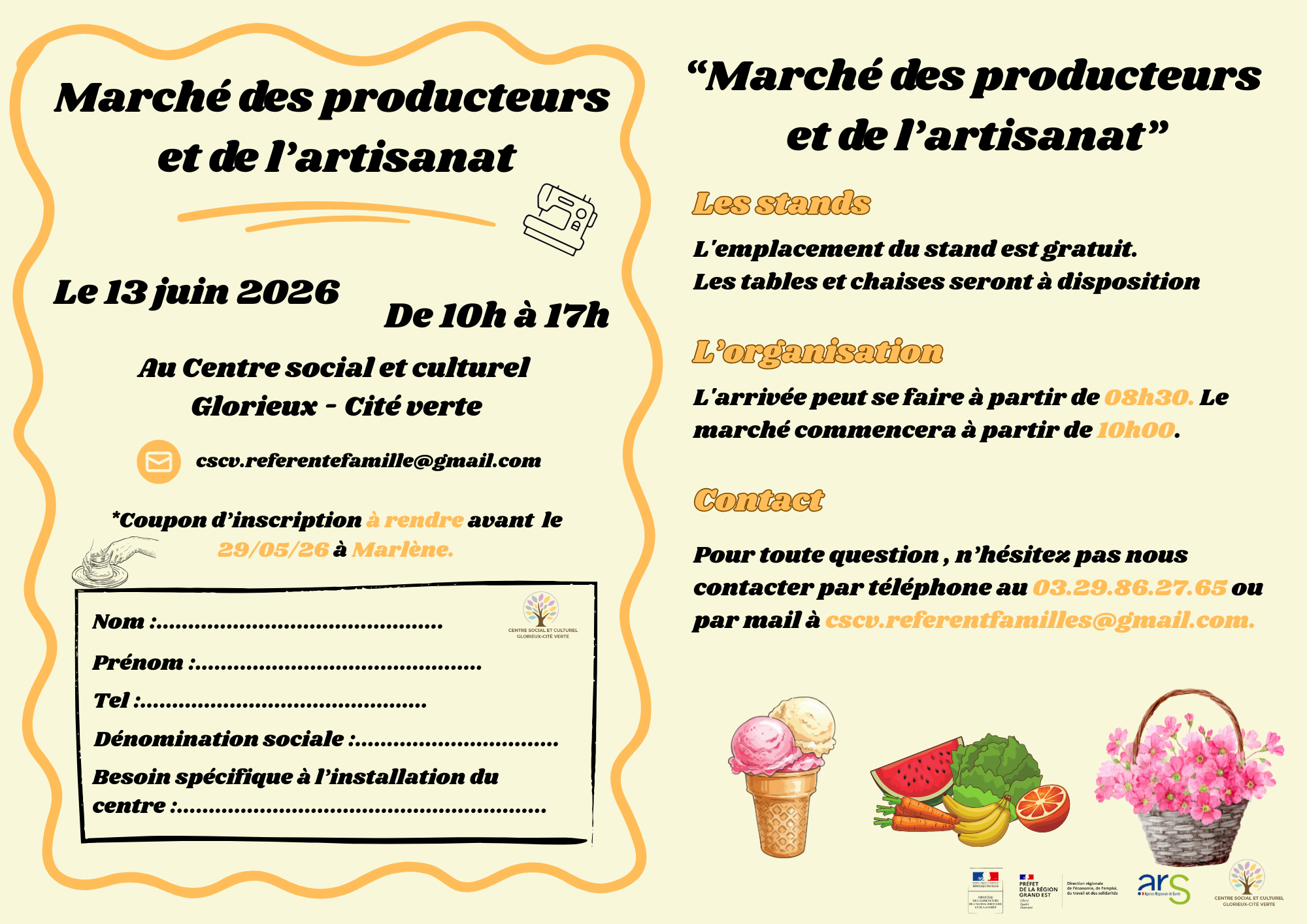 Marché des producteurs et artisans