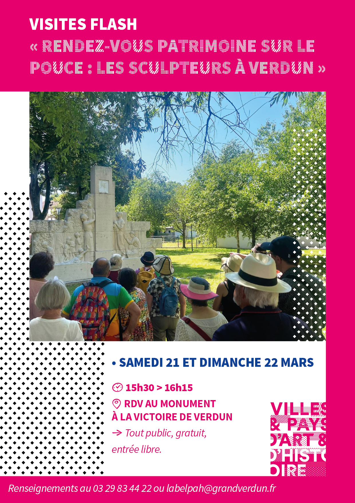 Visite Flash – Les sculpteurs à Verdun