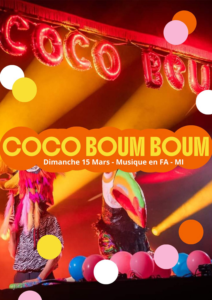 Coco Boum Boum -Musique en FA – MI