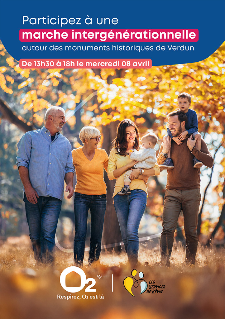 Marche intergénérationnelle à Verdun