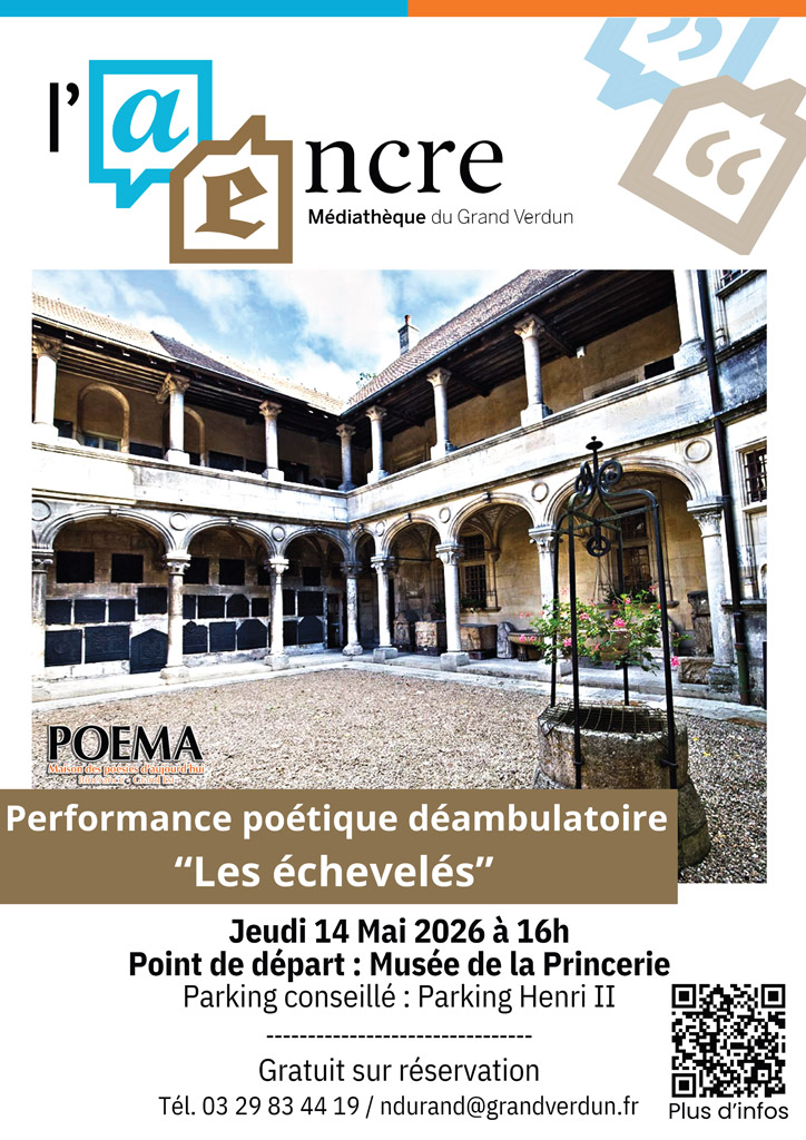 Performance poétique déambulatoire : « Les échevelés »