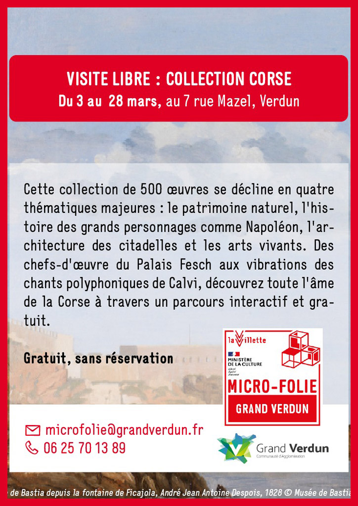 Visite libre : Collection Corse