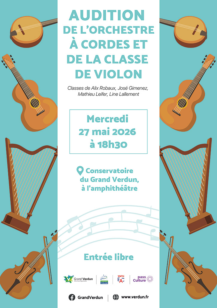 Audition de l’Orchestre à Cordes et de la Classe de Violon