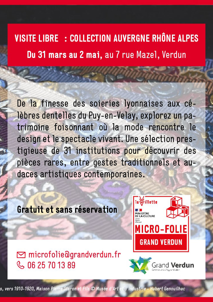 Visite libre : Collection Auvergne Rhône-Alpes