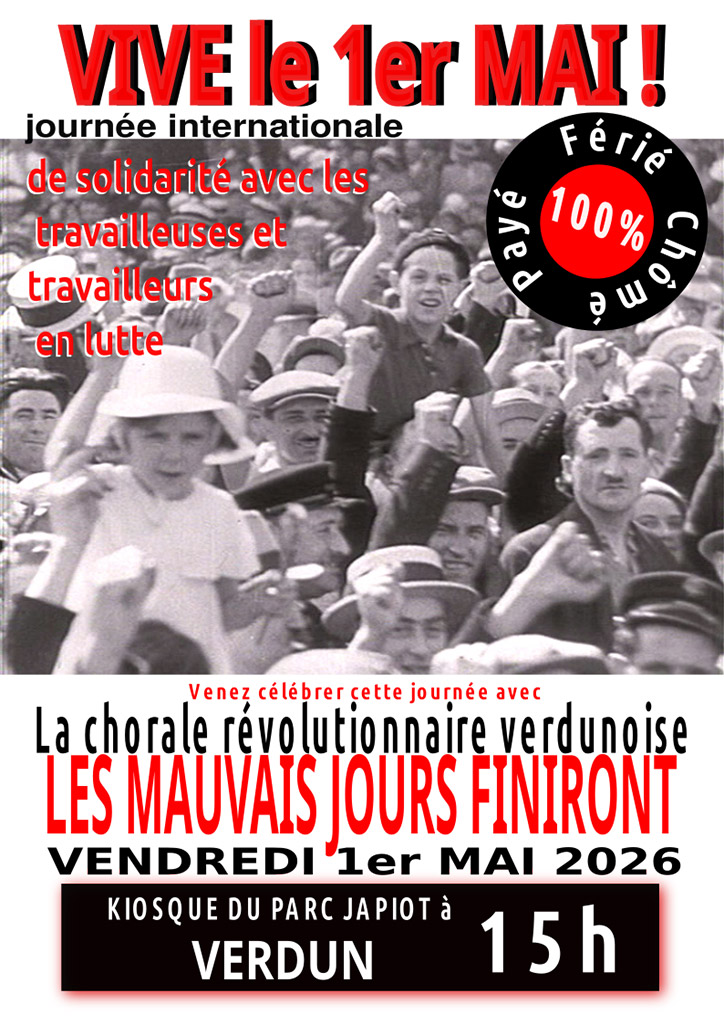 Vive le 1<sup>er mai </sup>!