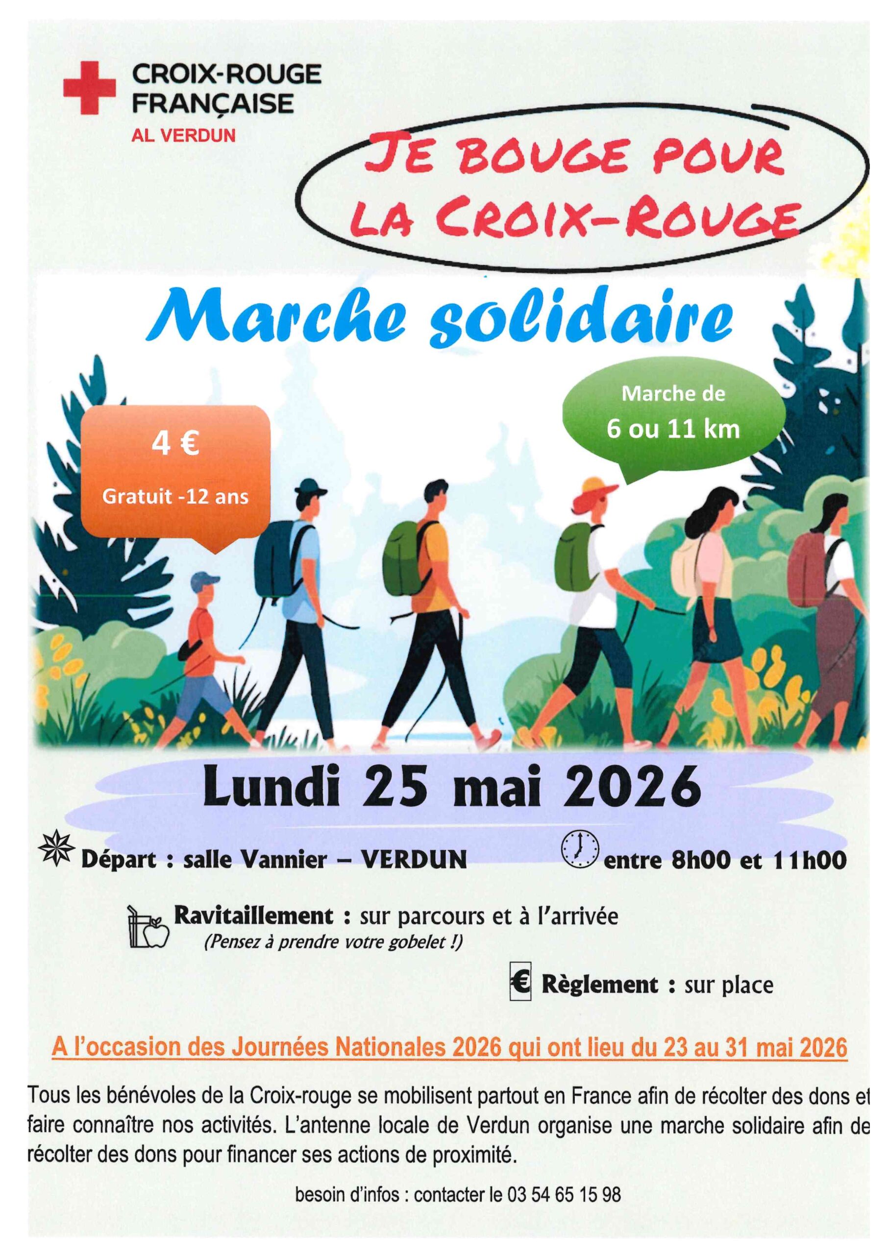 Marche solidaire – Je bouge pour la Croix-Rouge