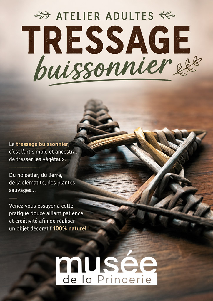 Atelier adultes « Tressage buissonnier »