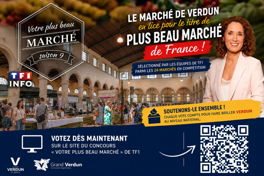 Le Marché de Verdun en lice pour devenir le plus beau marché de France