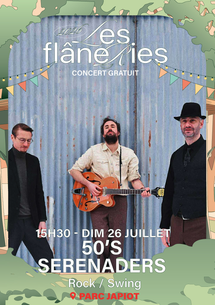 Les Flâneries de Verdun « 50’s Serenaders  » (concert gratuit)