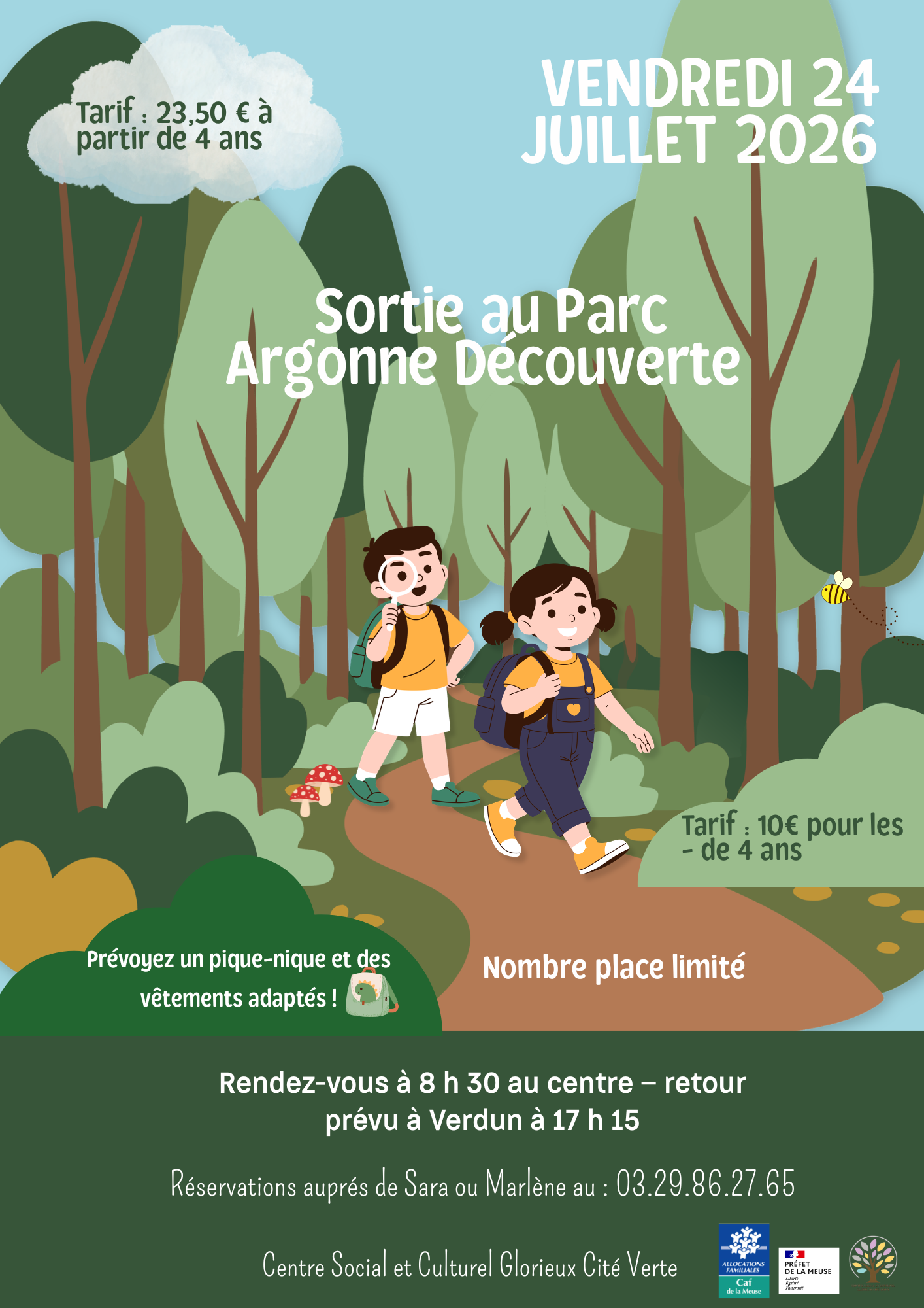 Parc argonne découverte