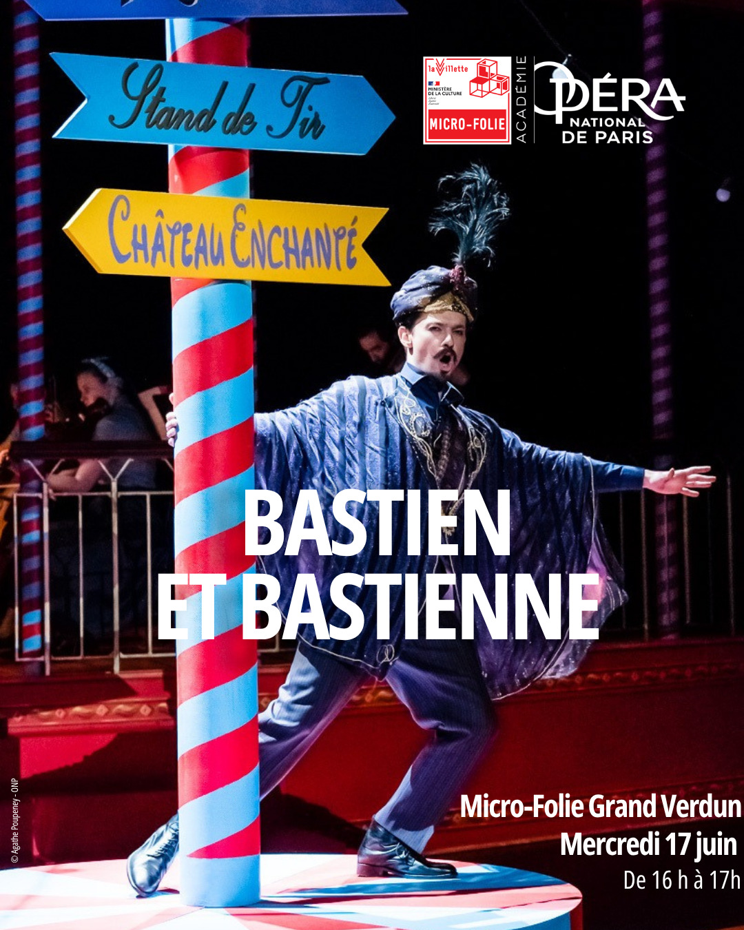 Projection d&rsquo;opéra : Bastien et Bastienne
