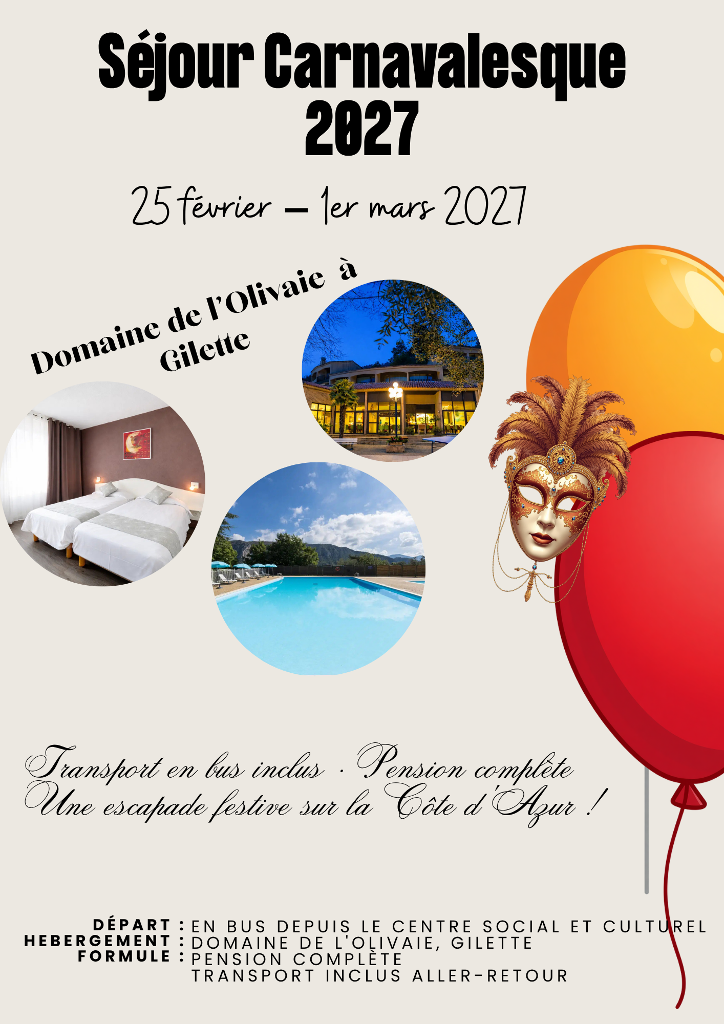 Séjour carnavalesque