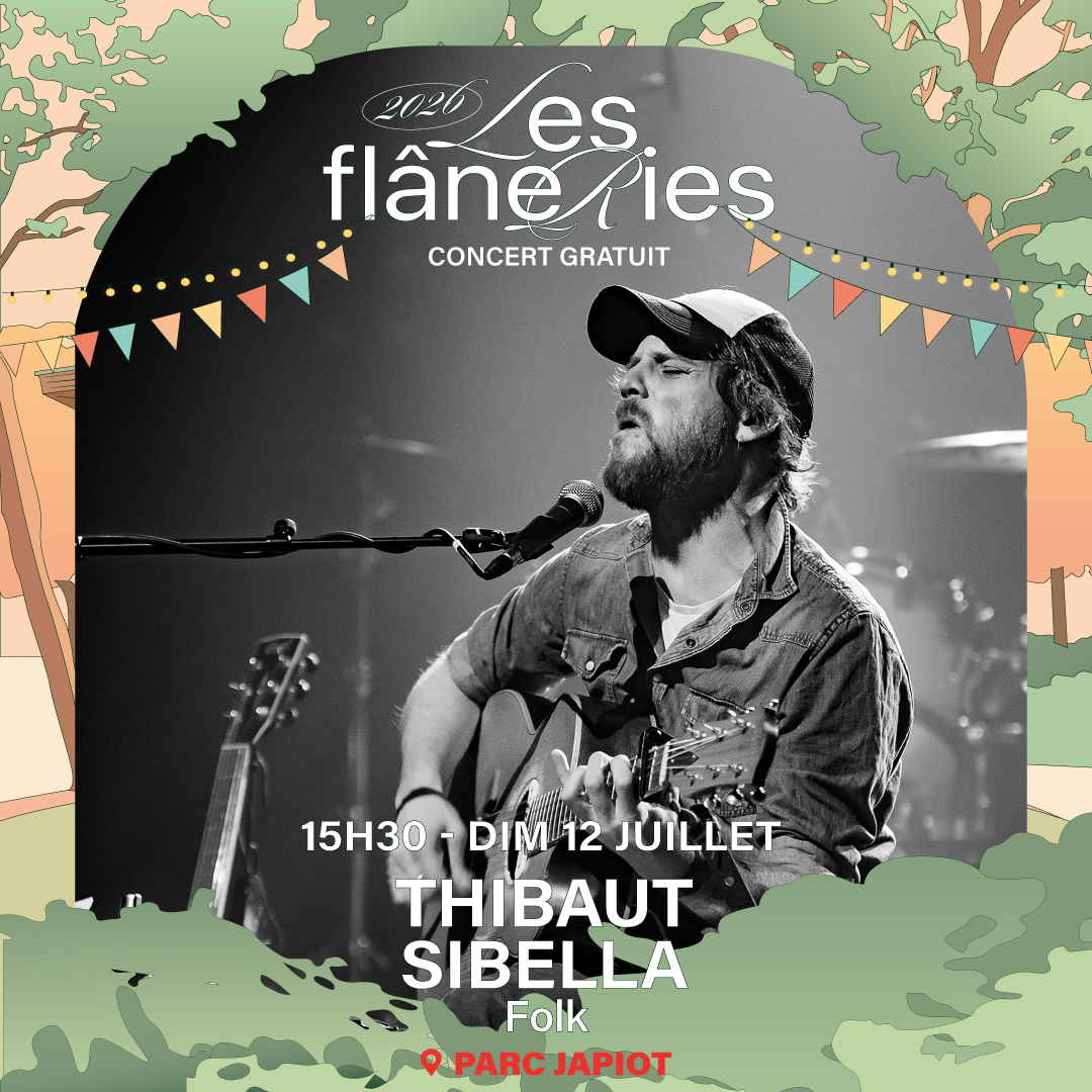 Les Flâneries de Verdun « Thibaut Sibella » (concert gratuit)