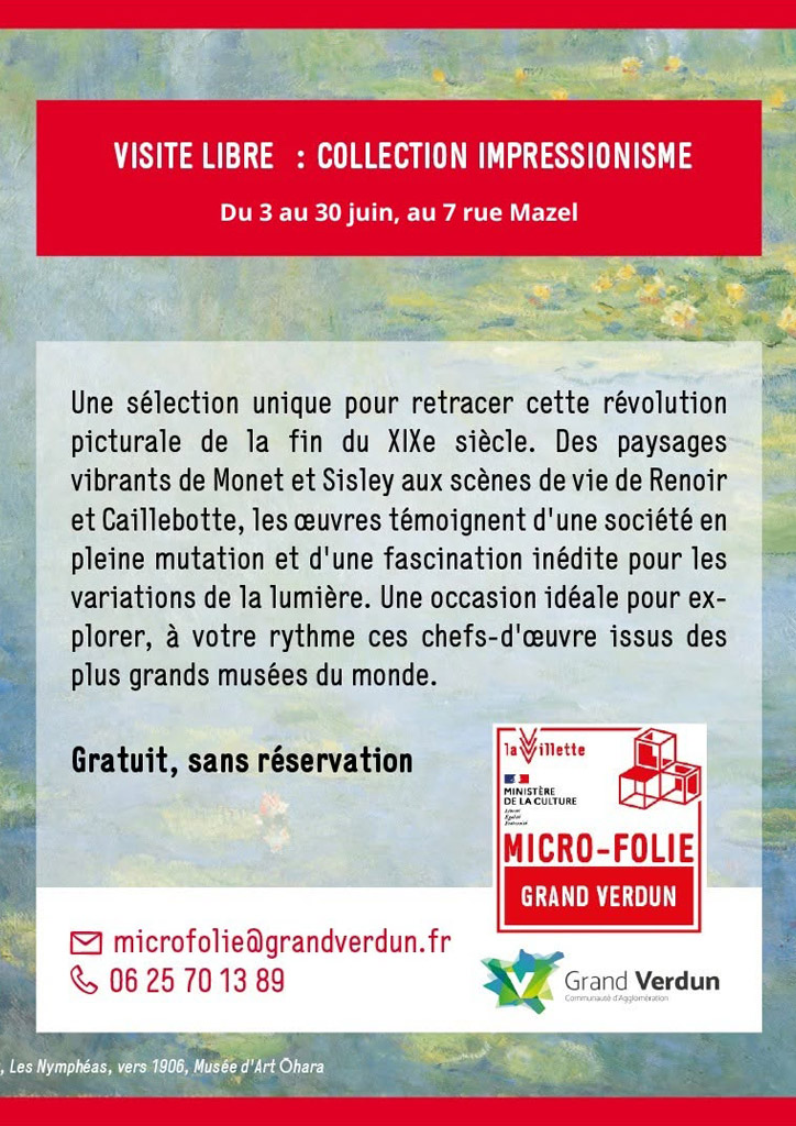 Visite libre : collection impressionisme