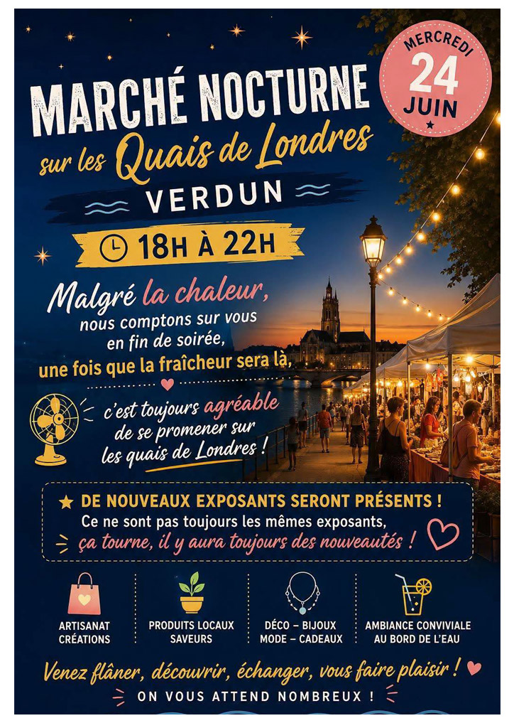 Marché Nocturne du Quai de Londres